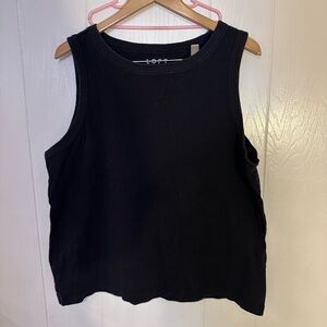 LOFT Classic Black Tank Top